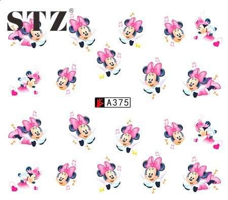 WATER TRANSFER NAIL ART DECAL - MINNIE MOUSE