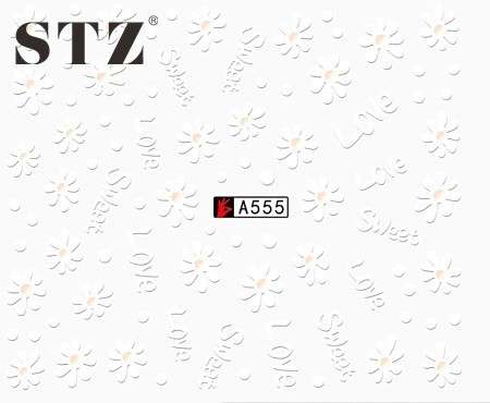 WATER TRANSFER NAIL ART DECAL - DAISY