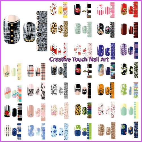 *CLEARANCE SALE* INSTANT MANICURE WRAPS MIXED LOT OF10 DESIGNS