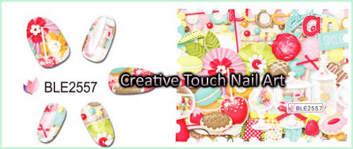 WATER TRANSFER NAIL ART DECAL - STAMP