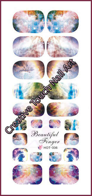 WATER TRANSFER NAIL ART DECAL SLIDERS