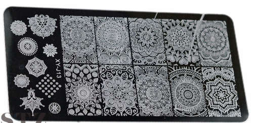 NAIL ART IMAGE STAMPING PLATE (XY-J SERIES)