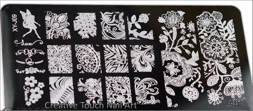 NAIL ART IMAGE STAMPING PLATE (XY-J SERIES)