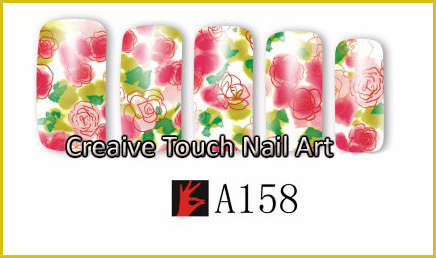 WATER TRANSFER NAIL ART DECAL - FLOWER