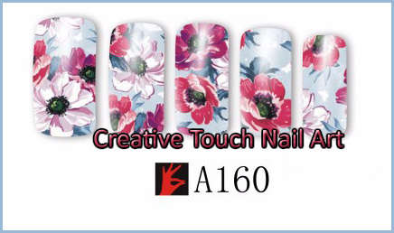 WATER TRANSFER NAIL ART DECAL - FLOWER