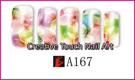 WATER TRANSFER NAIL ART DECAL - FLOWER