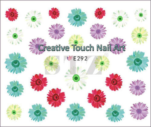 NAIL ART STICKERS - SPRING FLOWERS