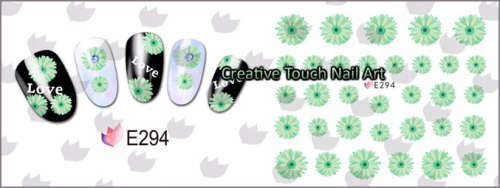 NAIL ART STICKERS - SPRING FLOWERS
