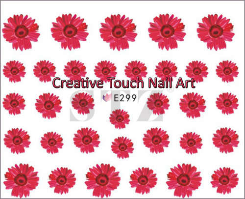 NAIL ART STICKERS - SPRING FLOWERS