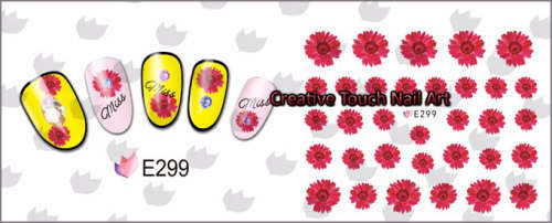 NAIL ART STICKERS - SPRING FLOWERS
