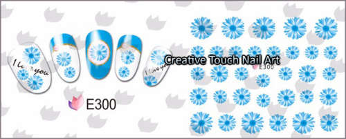 NAIL ART STICKERS - SPRING FLOWERS