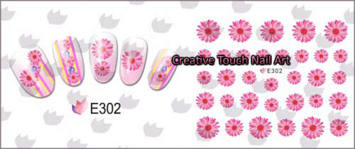 NAIL ART STICKERS - SPRING FLOWERS