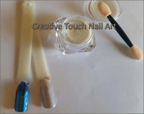 Chrome Mirror Chameleon Color Effect Nail Art Pigment Powder - 1g Jar