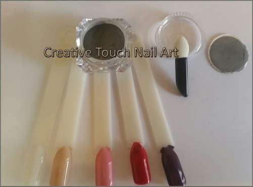 Laser Chrome Holographic Effect Nail Art Pigment Powder - 2 g Jar