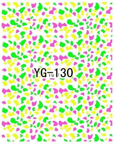 WATER TRANSFER NAIL ART DECAL - NEON