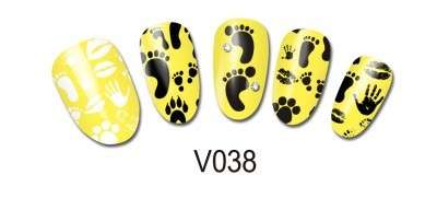 NAIL ART - WATER TRANSFER