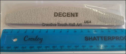 NAIL FILE 100/180 GRIT - Gray