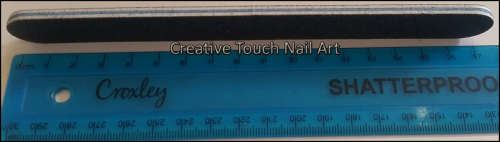 NAIL FILE BLACK  ***SALE***