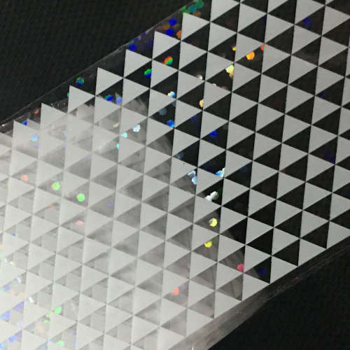 NAIL ART - TRANSFER FOIL -  WHITE  20 X 4 CM