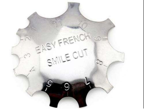 FRENCH SMILE LINE CUTTER/BLOCKING TOOL FOR NAIL ART