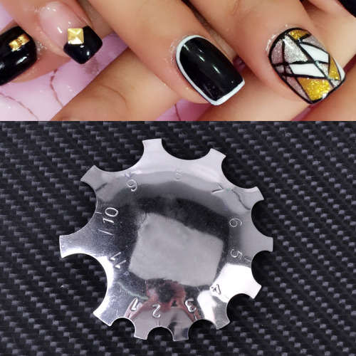 FRENCH SMILE LINE CUTTER/BLOCKING TOOL FOR NAIL ART