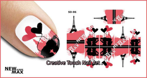 MAX SLIDERS - NAIL ART WATER SLIDER - TOWERS