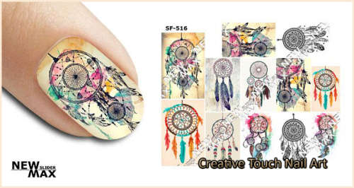 MAX SLIDERS - NAIL ART WATER SLIDER - CATCH YOUR DREAMS