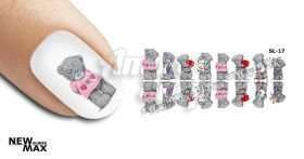 MAX SLIDERS - NAIL ART WATER SLIDER - BEARS