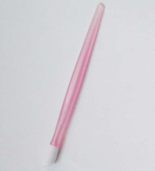 NAIL ART - Pink Silicone Cuticle Pusher For Nails