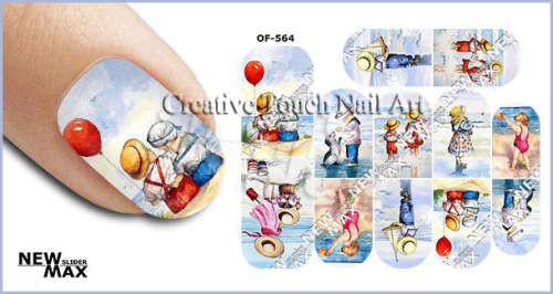 MAX SLIDERS - NAIL ART WATER SLIDER - CHILDREN