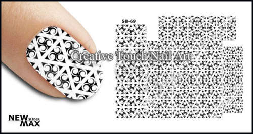 MAX SLIDERS - NAIL ART WATER SLIDER - PATTERN