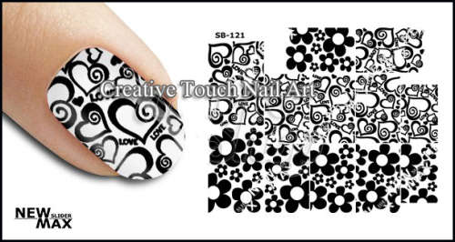 MAX SLIDERS - NAIL ART WATER SLIDER - PATTERN