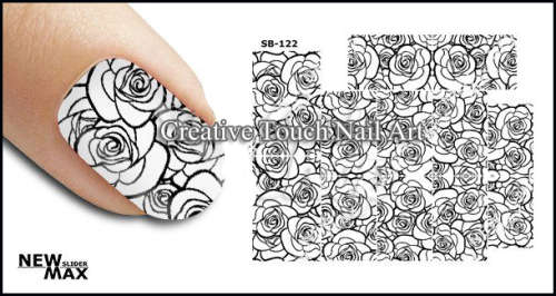 MAX SLIDERS - NAIL ART WATER SLIDER - PATTERN