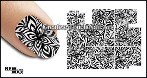 MAX SLIDERS - NAIL ART WATER SLIDER - PATTERN