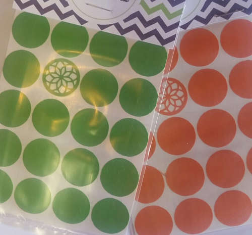 NAIL ART STENCIL/STICKER