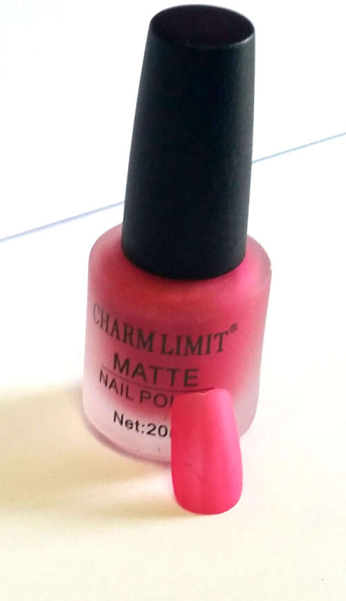 MATTE NAIL POLISH - 20 ML - CHARM LIMIT