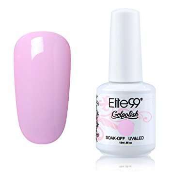 ELITE99 SOAK OFF UV/LED 8ml GEL POLISH - ROSE SHADOW - 1408