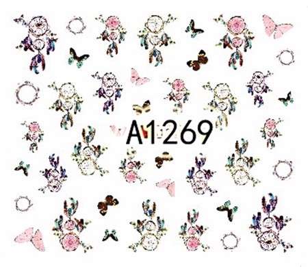 NAIL ART/NAIL ART WATER TRANSFER/NAIL ART DECALS DREAMCATCHER