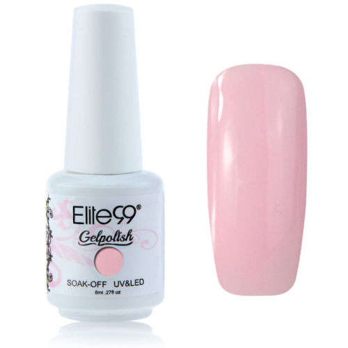 ELITE99 SOAK OFF UV/LED 8ml GEL POLISH - LIGHT PINK  1532