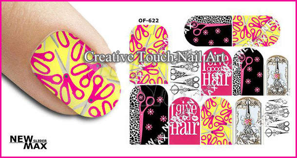 NAIL ART - Water Transfer NAIL Decals Sliders For NAILs