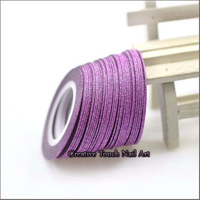 Nail Art Glitter  Stripping Tape
