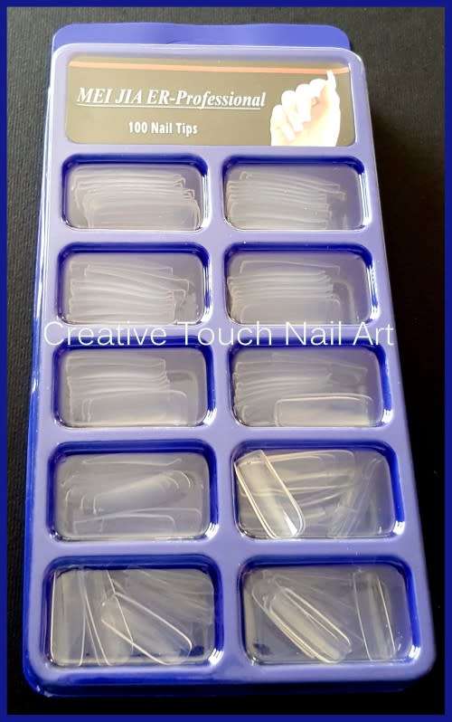 Full Cover False Nails Clear