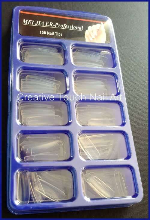 Full Cover False Nails Clear