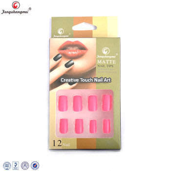 Full Cover False Nails Pink