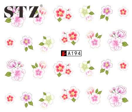 Nail Art Water Transfer Decal Stickers For Nails