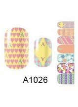 NAIL ART - Nail Wraps Stickers For Nails Nail Wrap