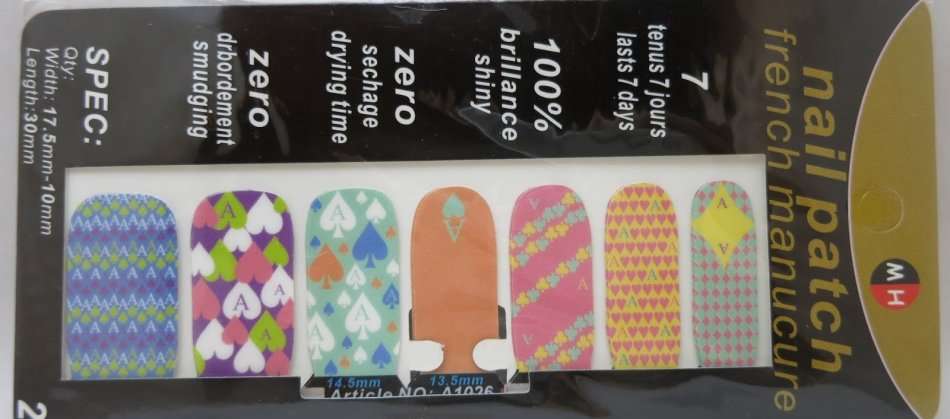 NAIL ART - Nail Wraps Stickers For Nails Nail Wrap