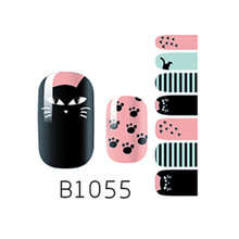 NAIL ART - Nail Wraps Stickers For Nails Nail Wrap