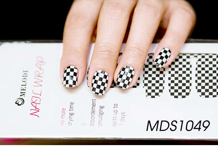 NAIL ART - Nail Wraps Stickers For Nails Nail Wrap