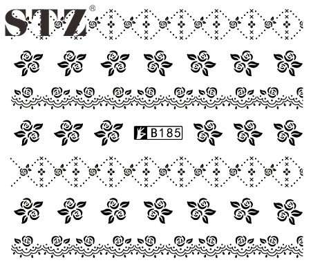 NAIL ART - Water Transfer Decals Lace